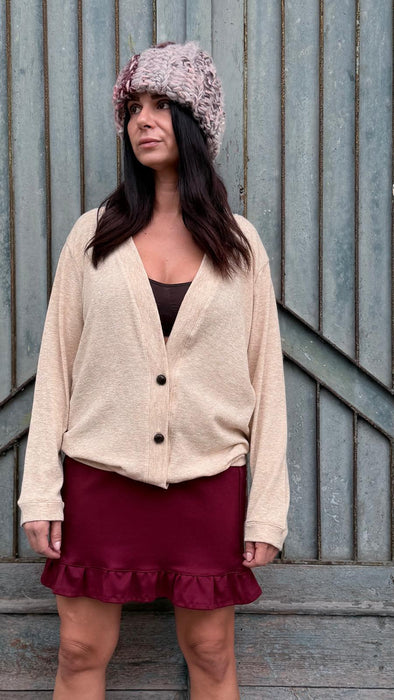 Cardigan Rebecca beige/sabbia