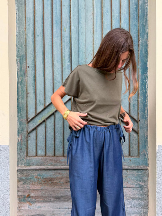 Pantaloni Luigi in blue jeans