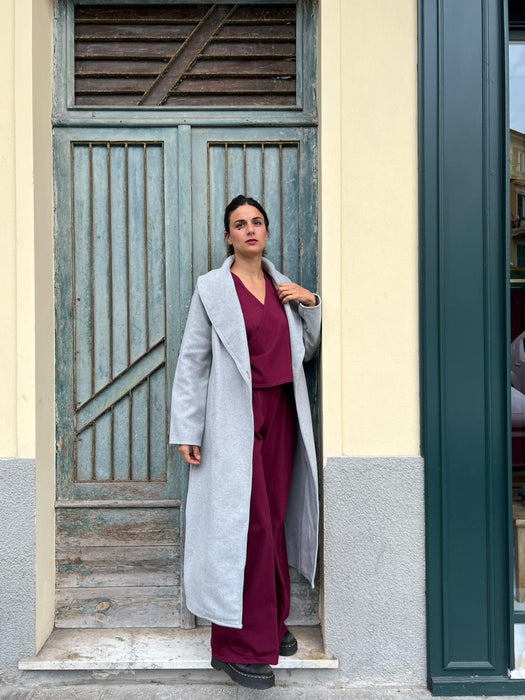 Capospalla Diletta grigio chiaro