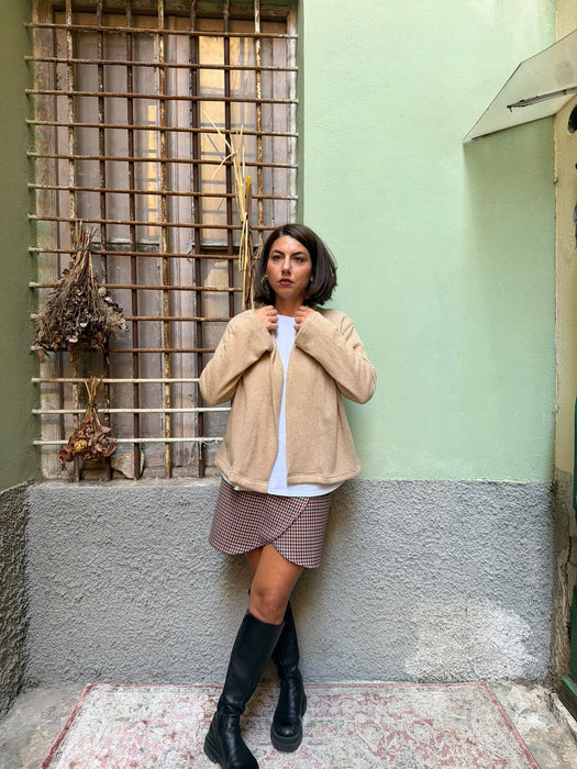 Gonna Matilda corta in fresco lana