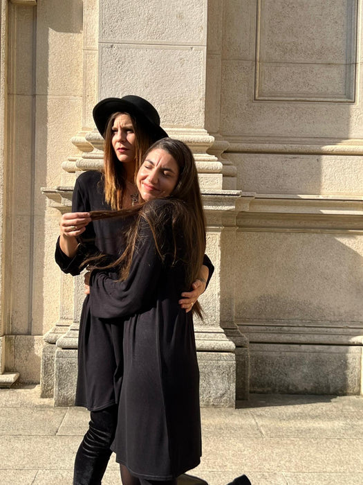 Abito Frida in maglina nera