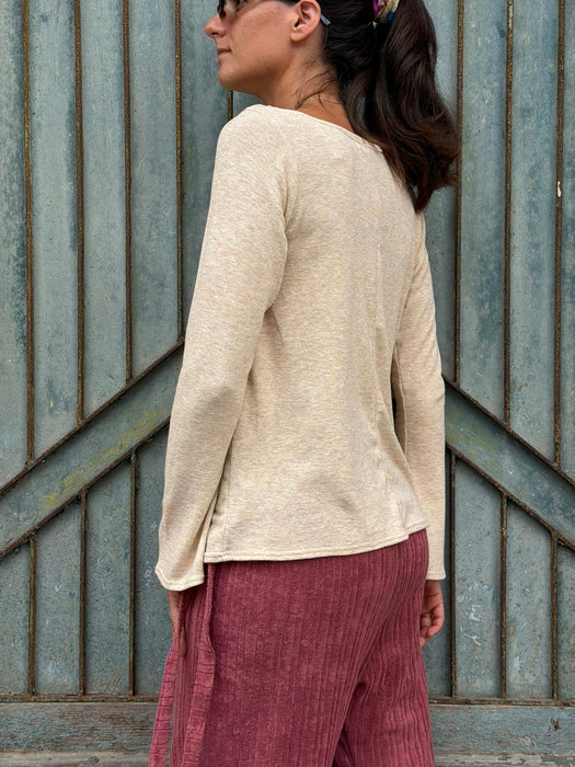 Maglia Cristiana beige/sabbia