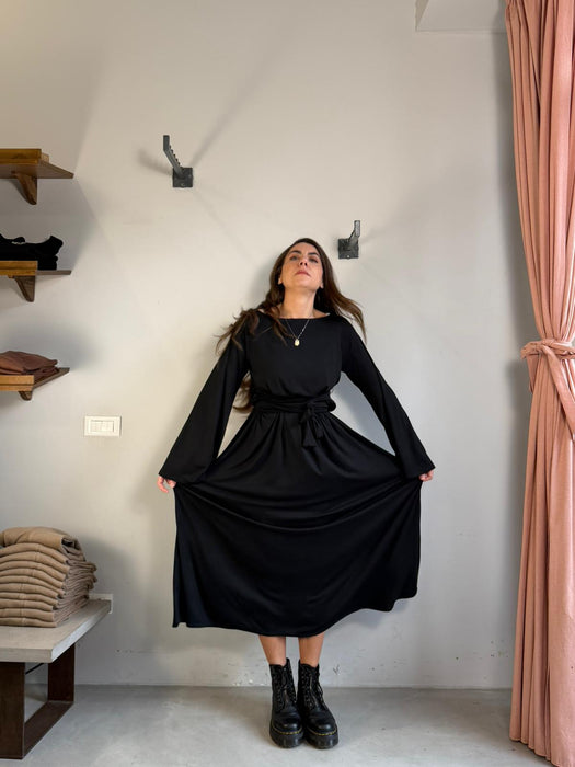 Abito Osvaldo lungo nero