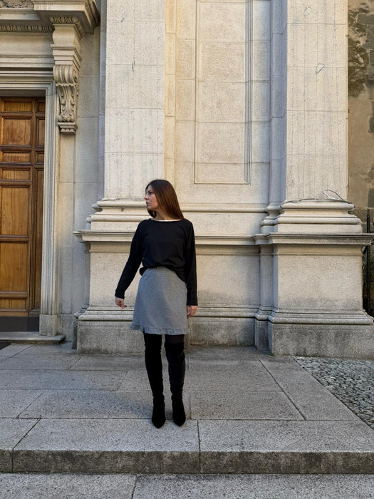 Gonna Tea grigio chiaro mélange