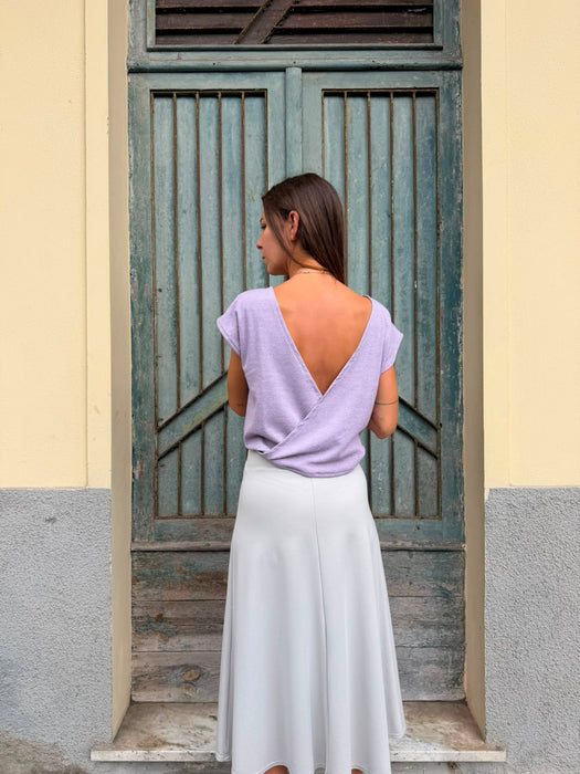 T-shirt Agnese lilla