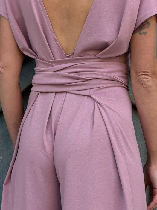 Tuta Magda rosa malva