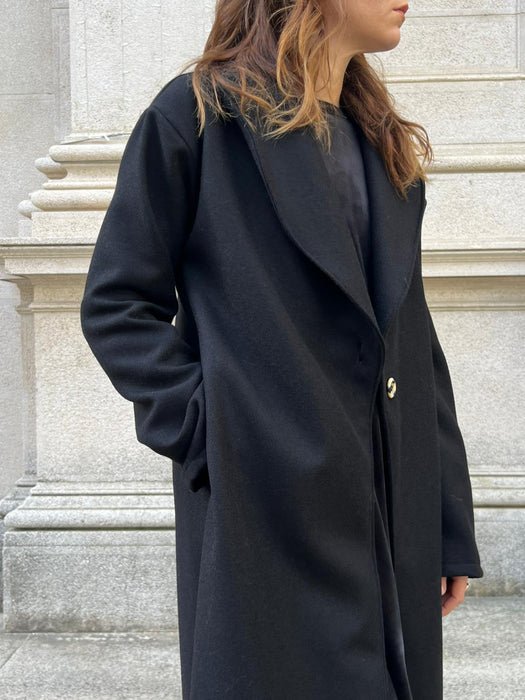 Capospalla Diletta in lana nera