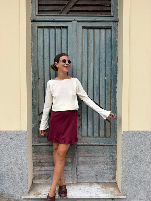 Maglia Cristiana avorio